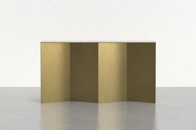 Tack Console in Brass